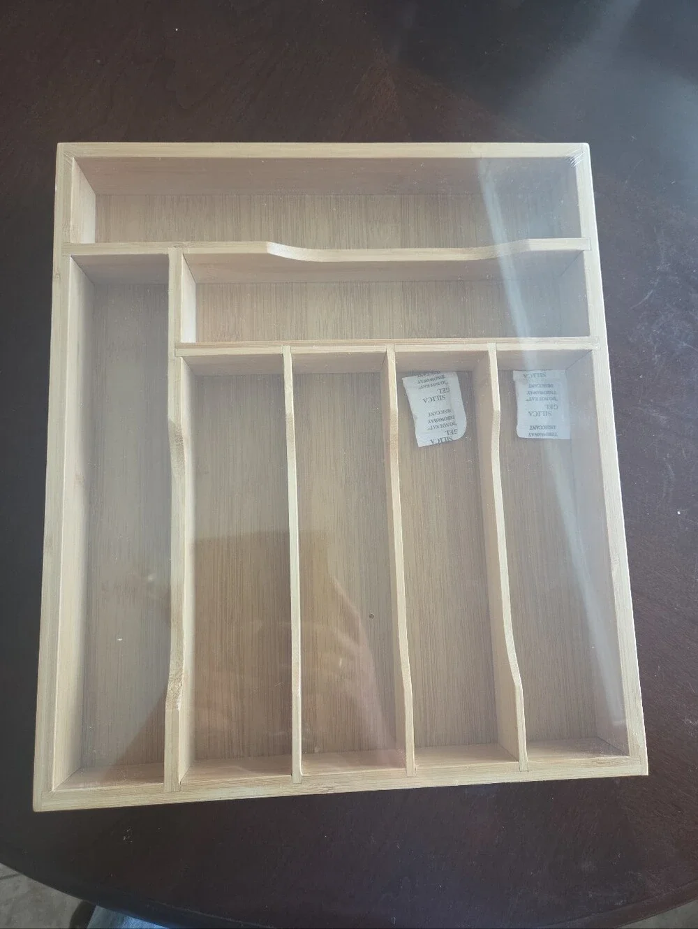 Bamboo Drawer Organizer Tray - Natural